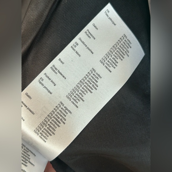 NWOT Maje Visala Tweed Effect Cardigan Jacket Straight Midi Size 38 M - Picture 12 of 13